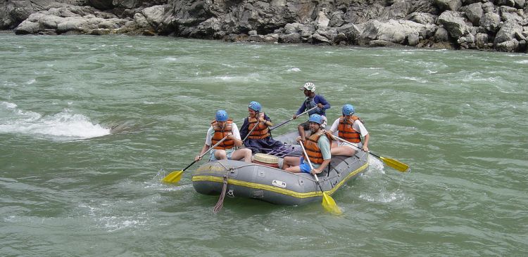 River Rafting in Nepal.