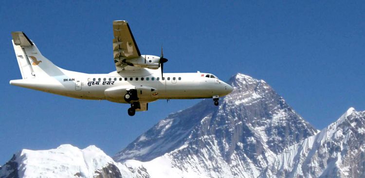 Mountain Flight in Nepal