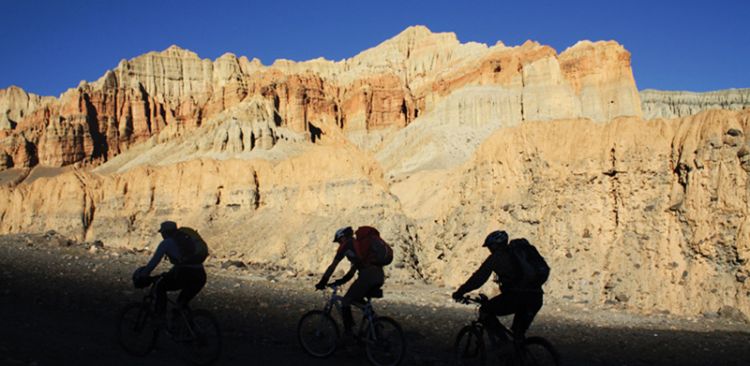 Mountain biking in Nepal