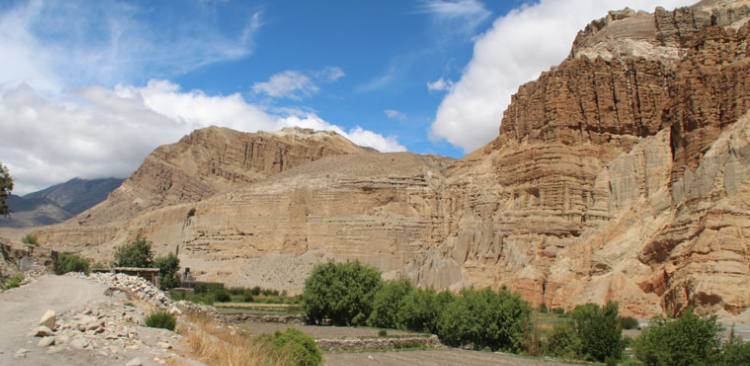 Landscape at Mustang