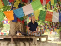 Meditation at Lumbini