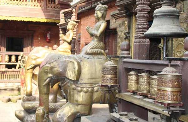 Statue at Golden Temple