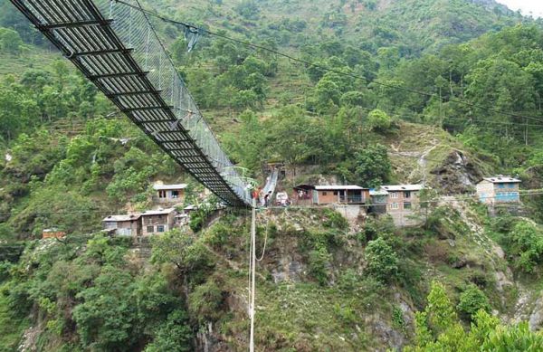 Bungee Jumping in Nepal