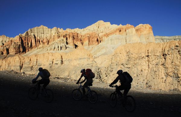 Mountain biking in Nepal