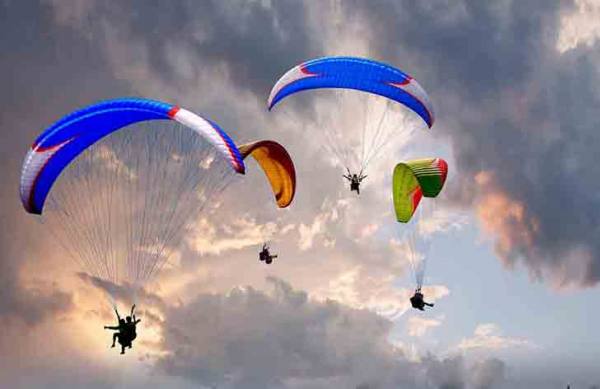 Paragliding in Nepal