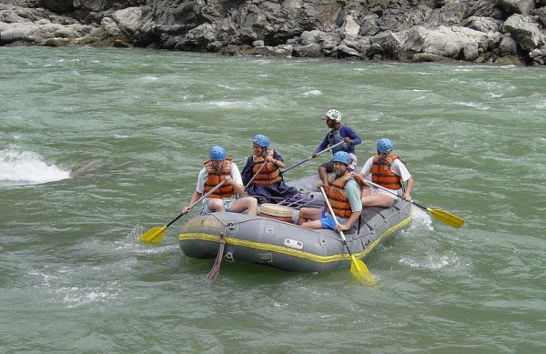 River Rafting in Nepal.